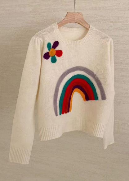A Vintage Style Sweater with Delicate Timeless Details