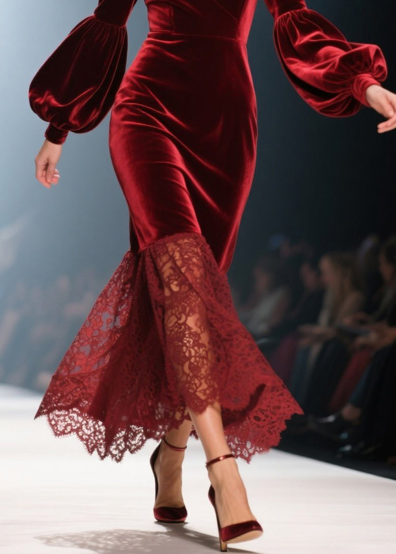 A Vintage Style Dress with Delicate Timeless Details
