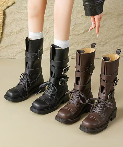 Classic Orthopedic Boots with Timeless Style