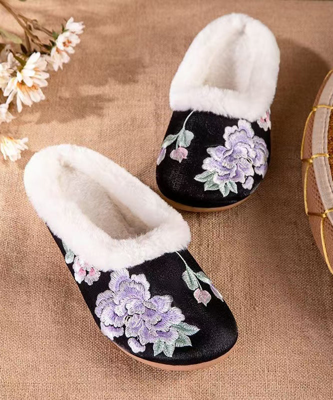 Vintage Inspired Orthopedic Slippers