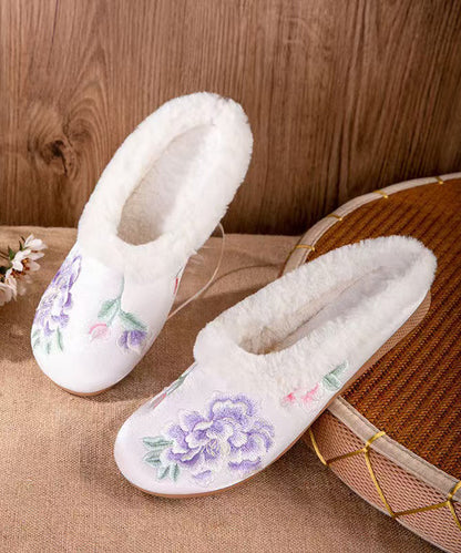 Vintage Inspired Orthopedic Slippers