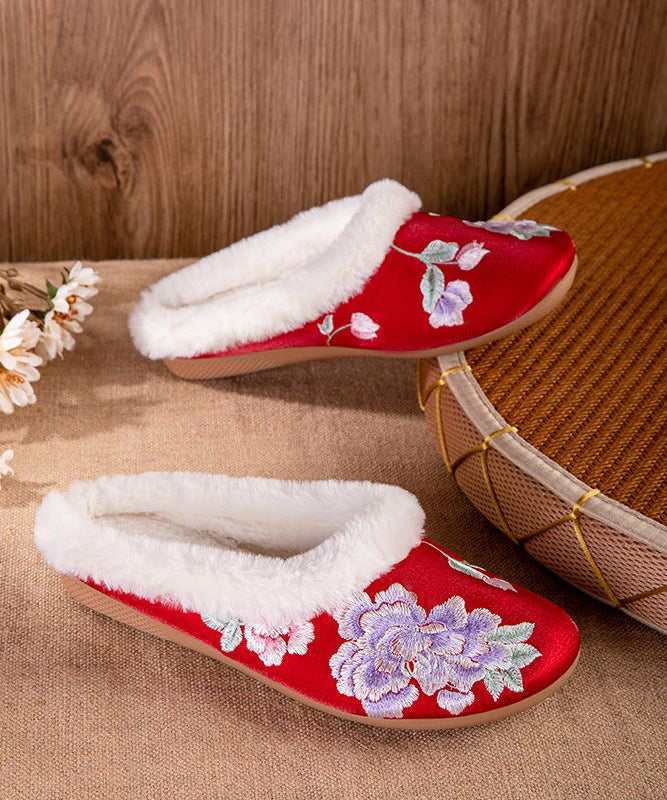 Vintage Inspired Orthopedic Slippers