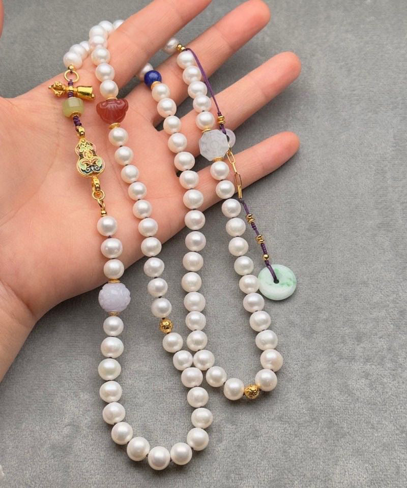 Romantic Pearl Necklace for Special Moments