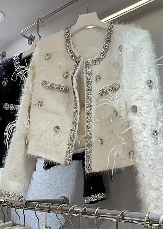 A Vintage Style Coat with Delicate Timeless Details