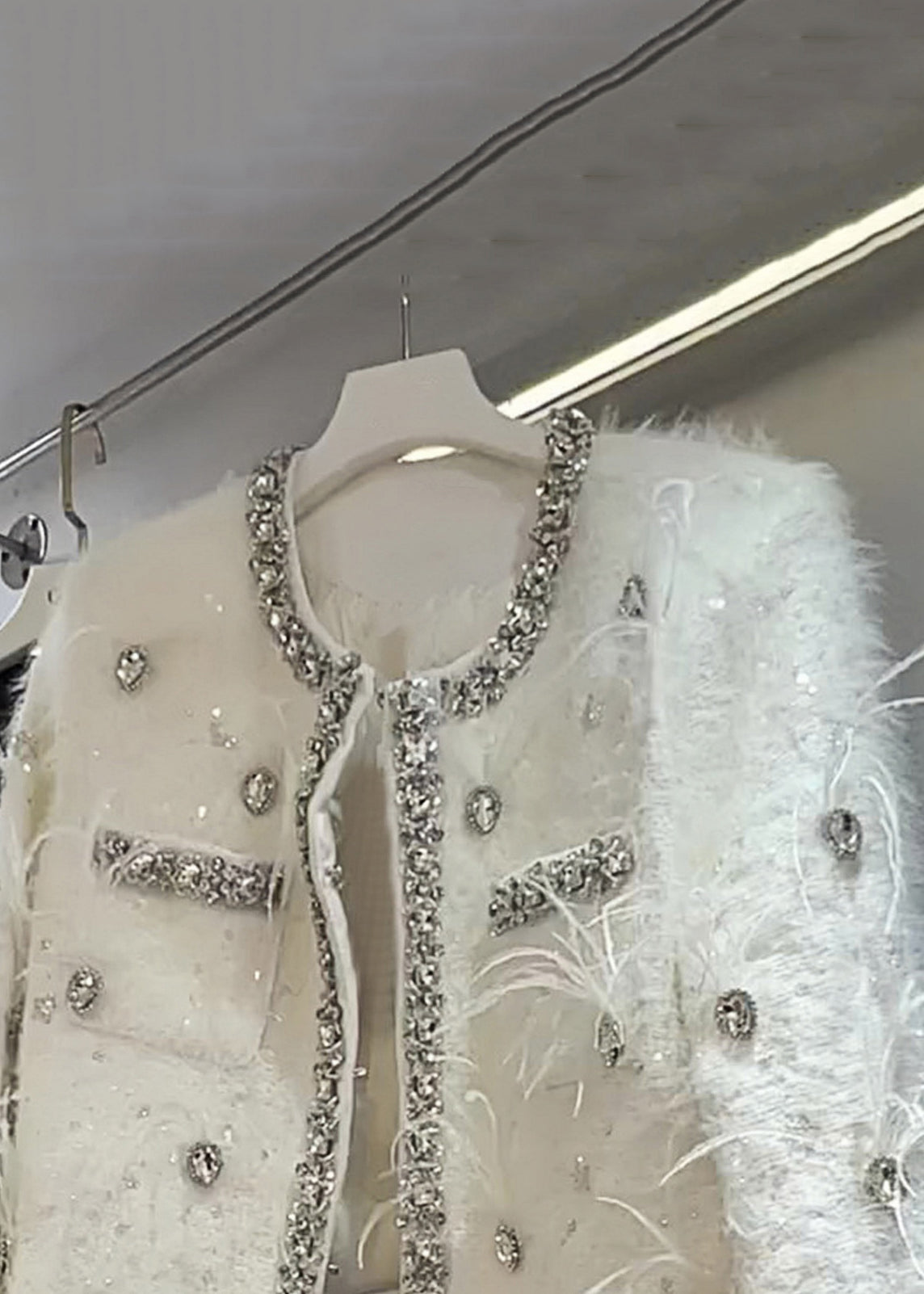 A Vintage Style Coat with Delicate Timeless Details