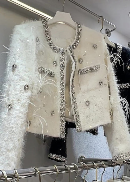 A Vintage Style Coat with Delicate Timeless Details