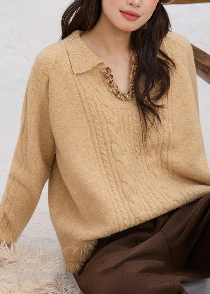 Vintage Inspired Sweater with a Contemporary Edge