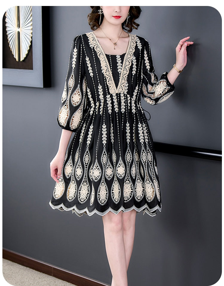 Vintage Inspired Dress with a Contemporary Edge