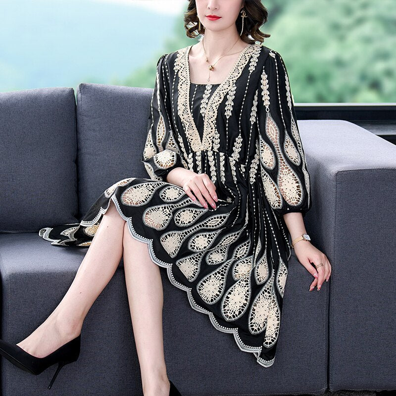 Vintage Inspired Dress with a Contemporary Edge