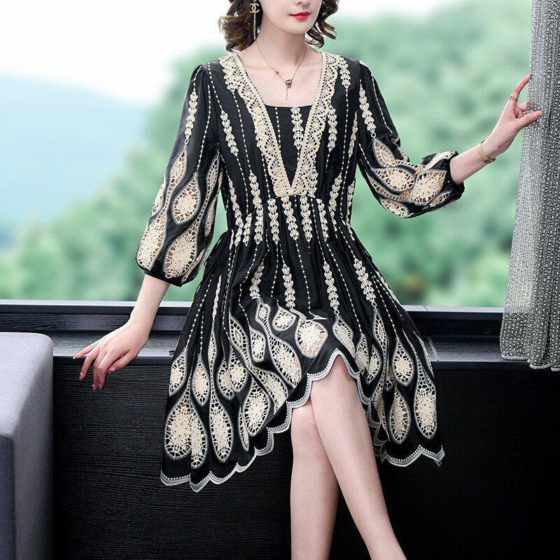 Vintage Inspired Dress with a Contemporary Edge
