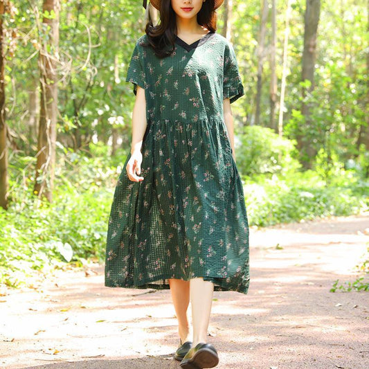 A Vintage Style Dress with Delicate Timeless Details
