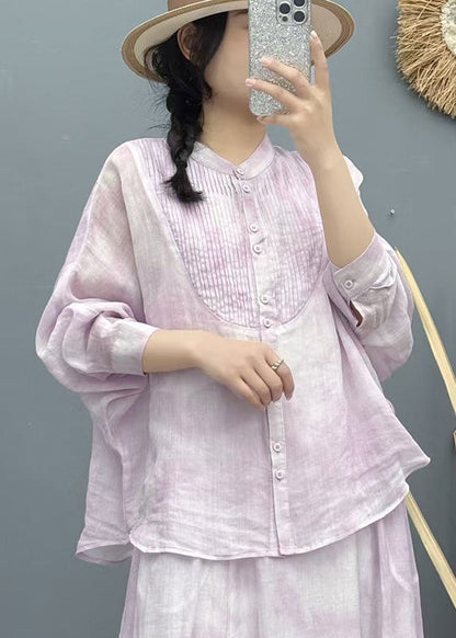A Vintage Style Shirt with Delicate Timeless Details