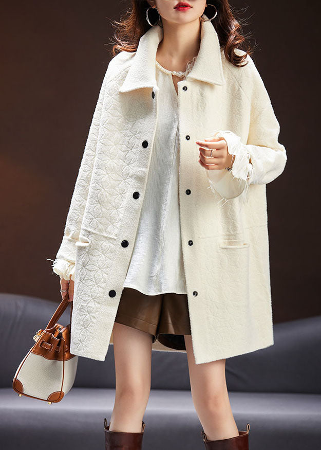 A Vintage Style Coat with Delicate Timeless Details