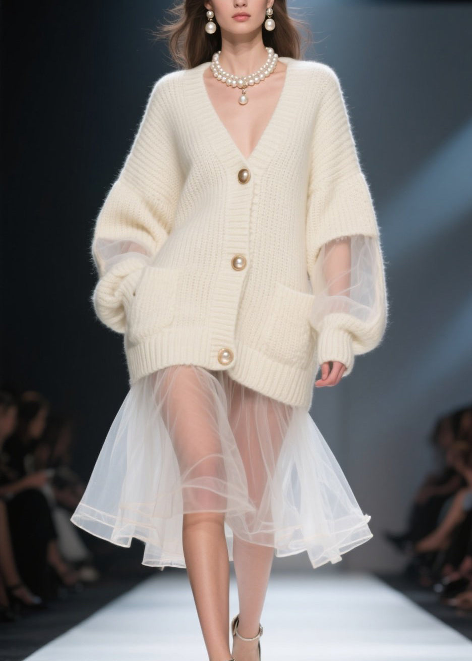 Sophisticated Cardigan with a Clean Classic Look