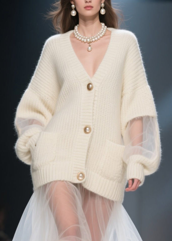 Classic Vintage Cardigan with a Flattering Fit