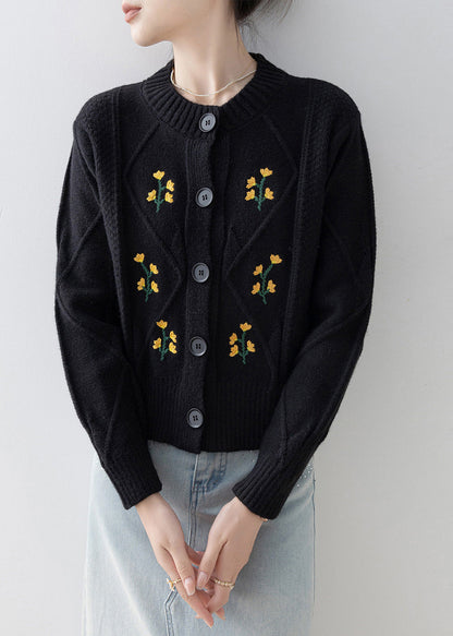 A Vintage Style Cardigan with Delicate Timeless Details