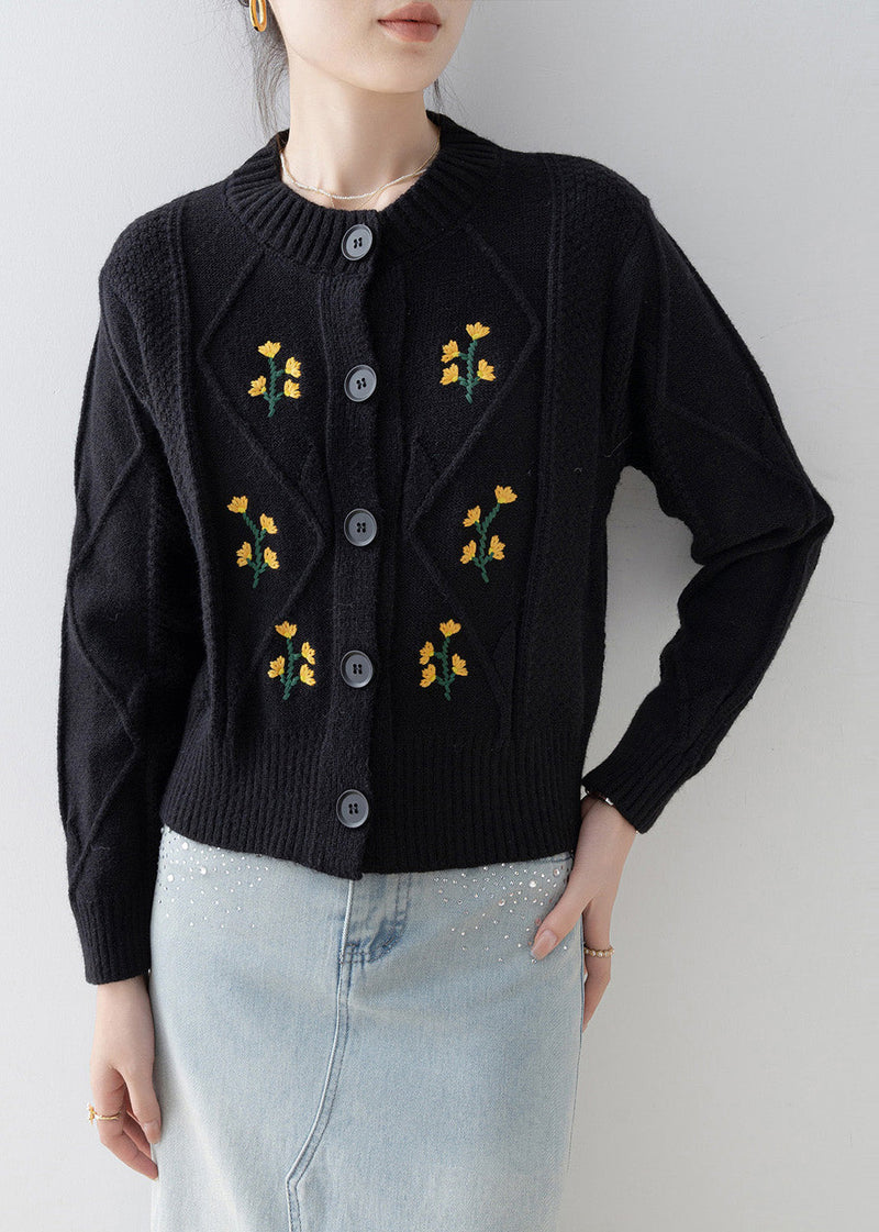 A Vintage Style Cardigan with Delicate Timeless Details