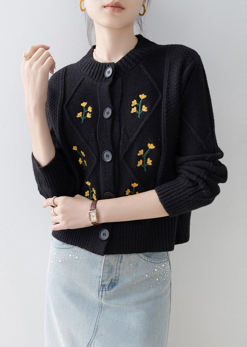 A Vintage Style Cardigan with Delicate Timeless Details