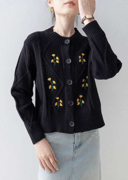 A Vintage Style Cardigan with Delicate Timeless Details