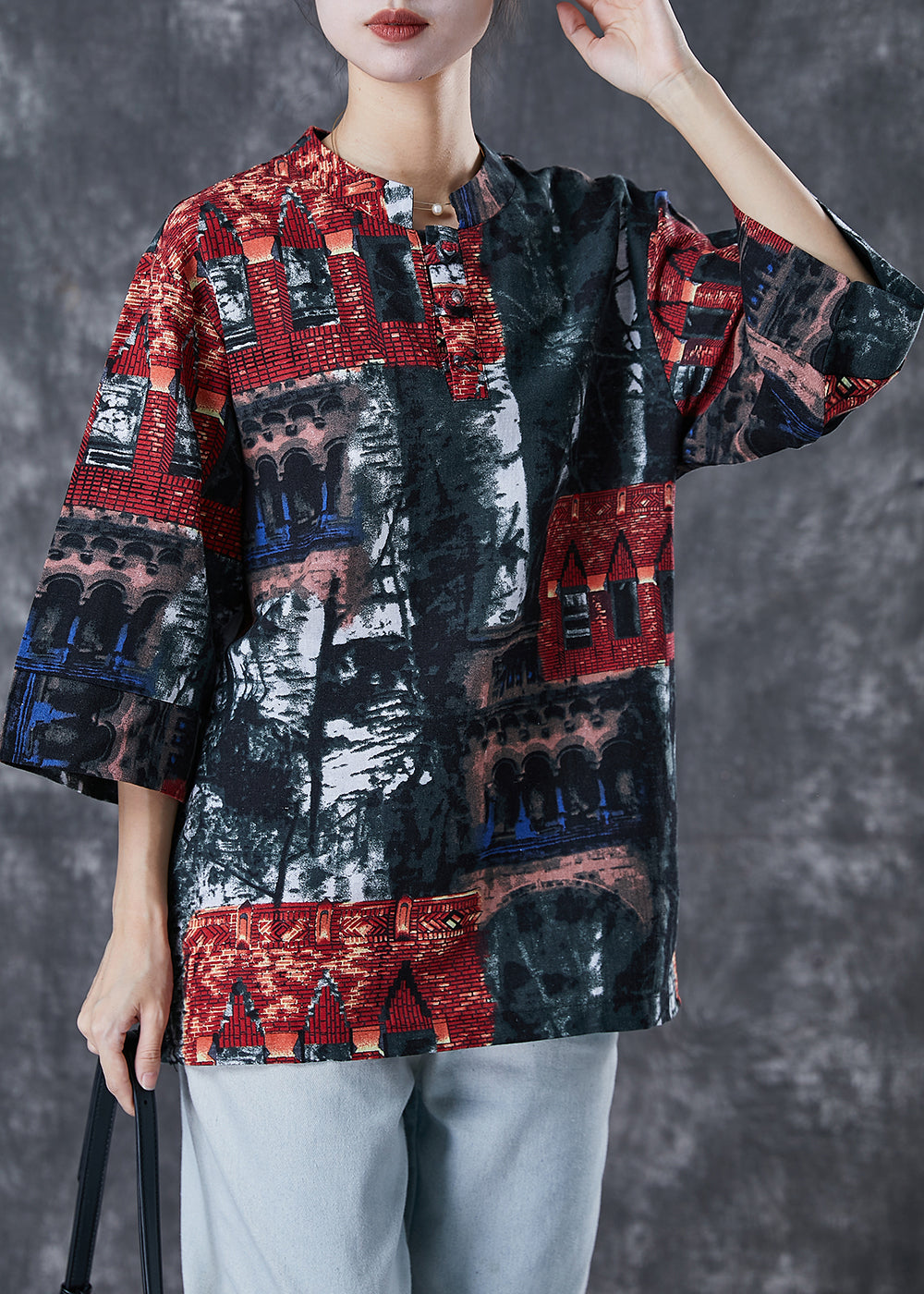 Vintage Inspired Blouse with a Contemporary Edge