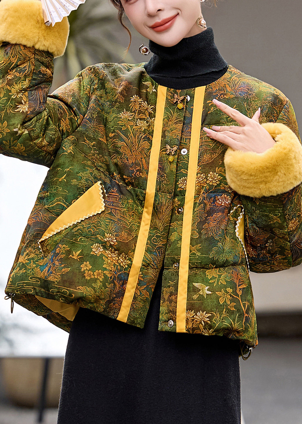 Vintage Inspired Jacket with a Contemporary Edge