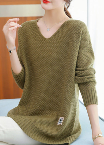 A Vintage Style Sweater with Delicate Timeless Details