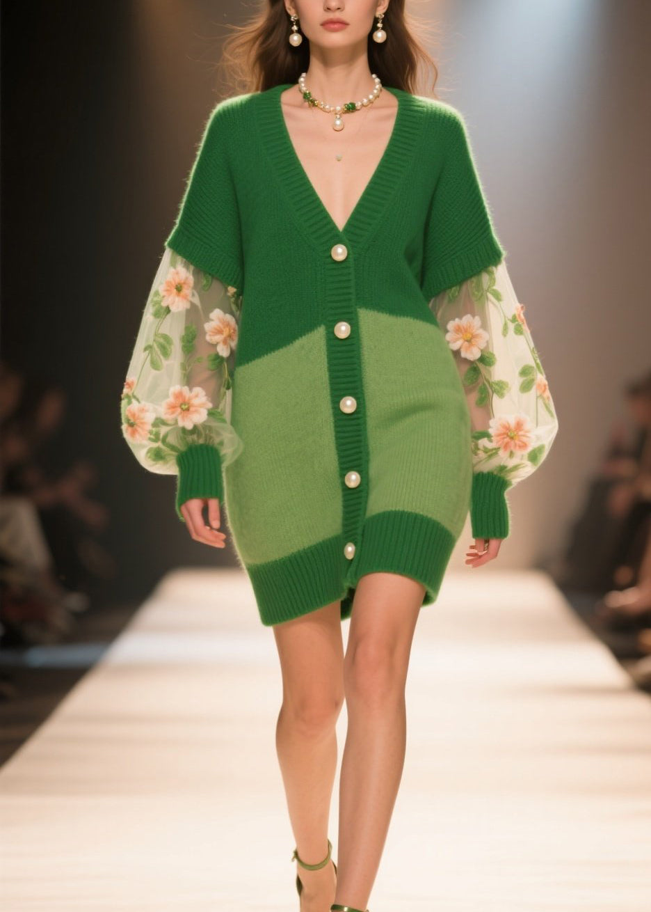 Classic Vintage Cardigan with a Flattering Fit