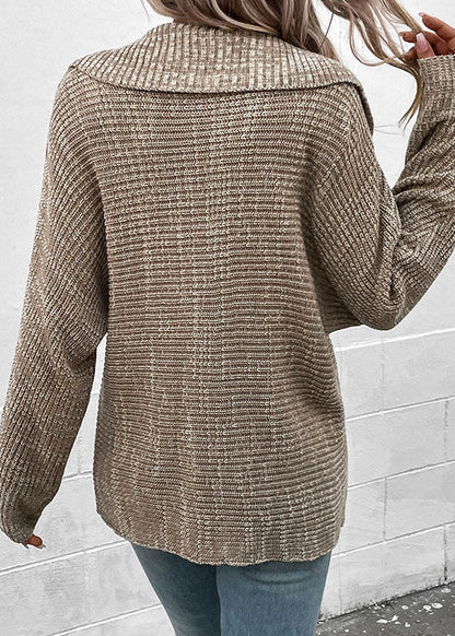 Well Tailored Pullover with a Graceful Silhouette