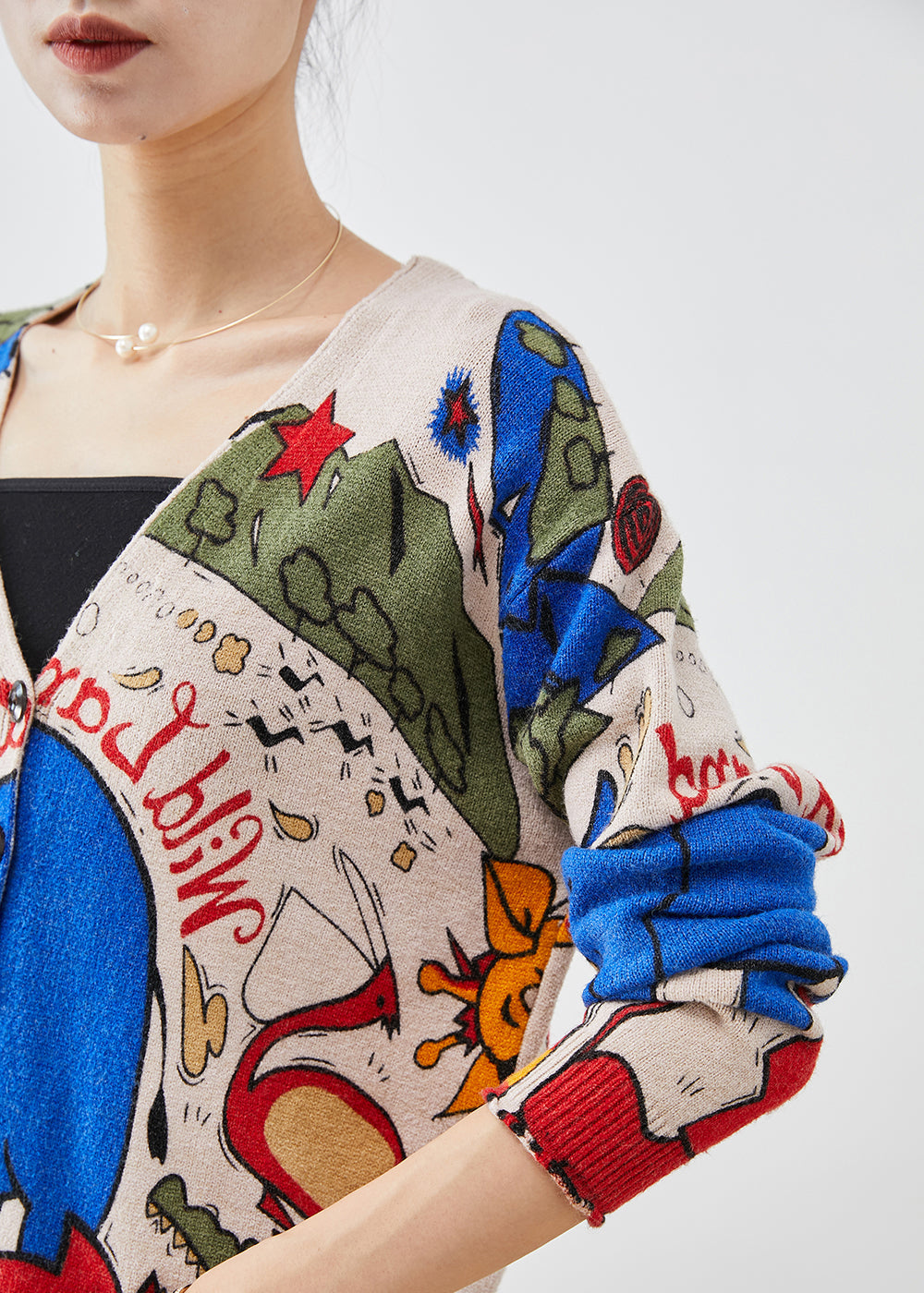 A Vintage Style Cardigan with Delicate Timeless Details