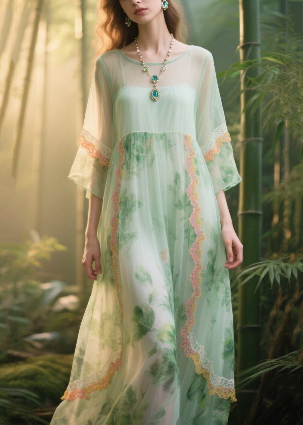 A Vintage Style Dress with Delicate Timeless Details