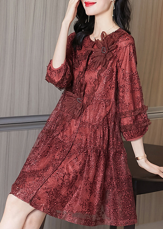 A Vintage Style Dress with Delicate Timeless Details