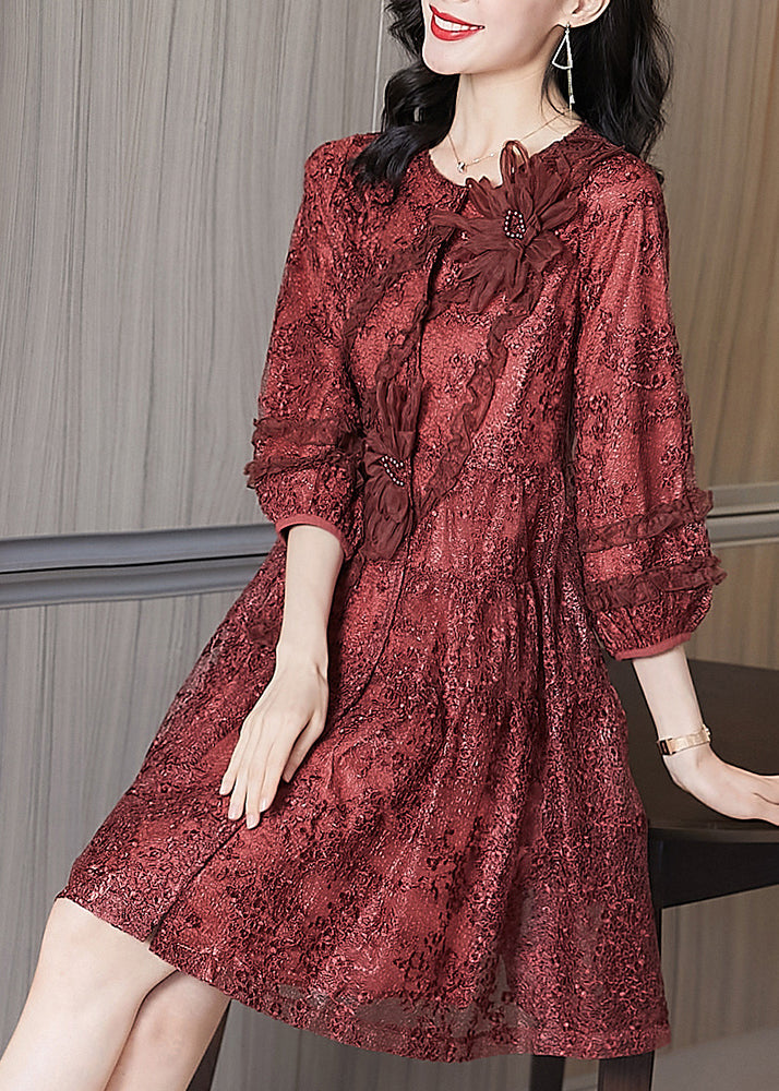 A Vintage Style Dress with Delicate Timeless Details