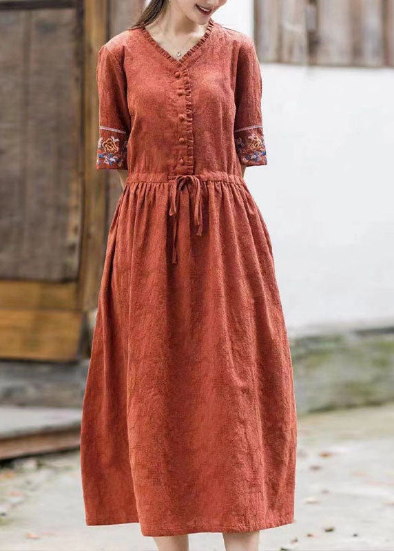 A Vintage Style Dress with Delicate Timeless Details