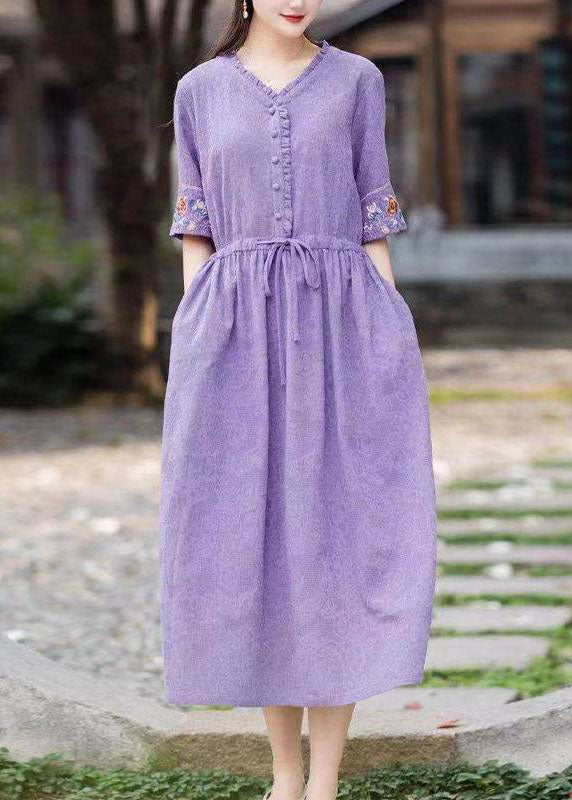 A Vintage Style Dress with Delicate Timeless Details
