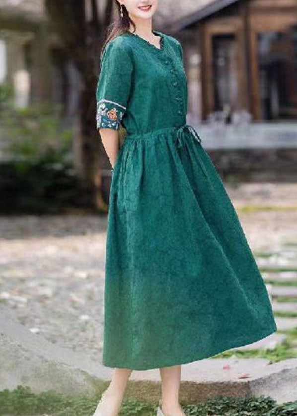 A Vintage Style Dress with Delicate Timeless Details