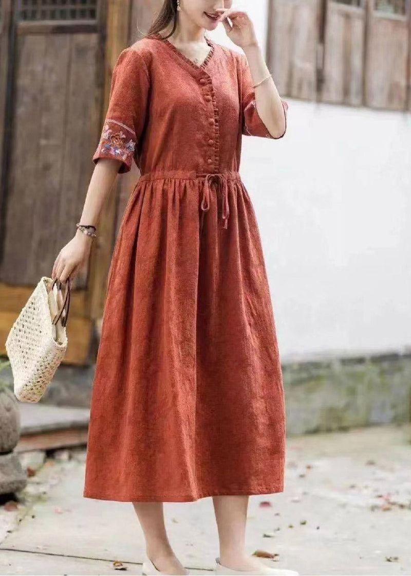 A Vintage Style Dress with Delicate Timeless Details