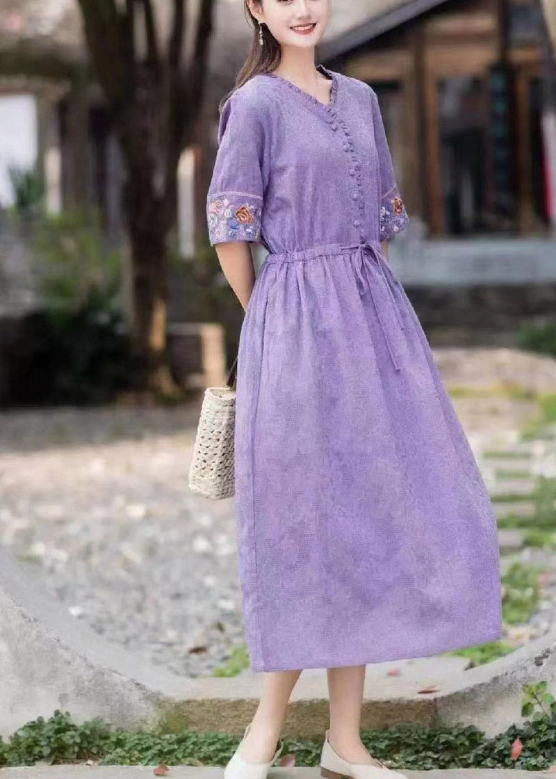 A Vintage Style Dress with Delicate Timeless Details