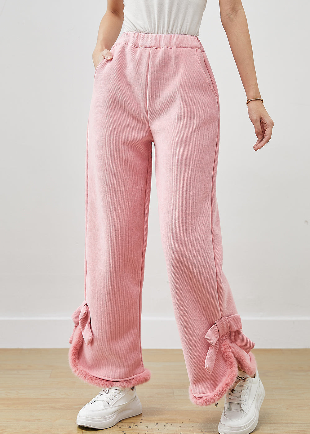 A Vintage Style Pants with Delicate Timeless Details