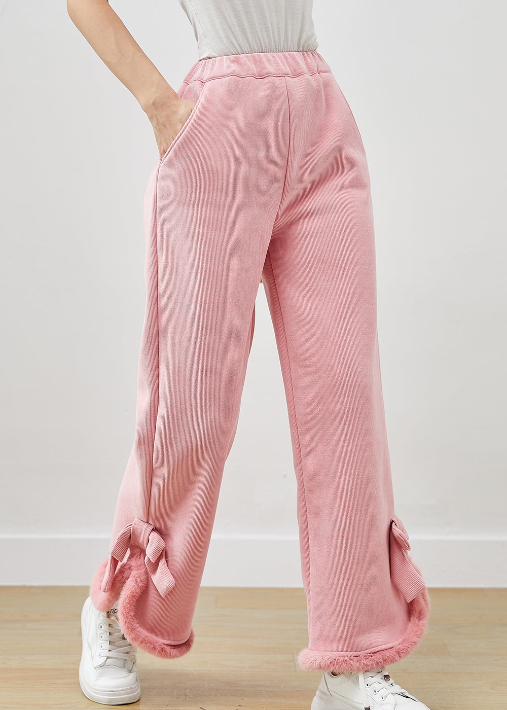 A Vintage Style Pants with Delicate Timeless Details