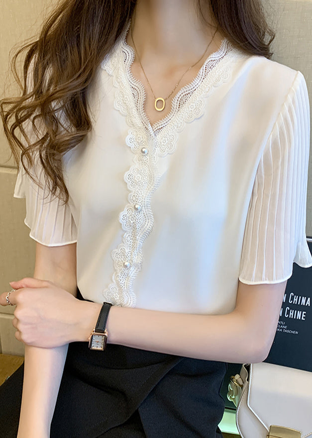 A Vintage Style Shirt with Delicate Timeless Details