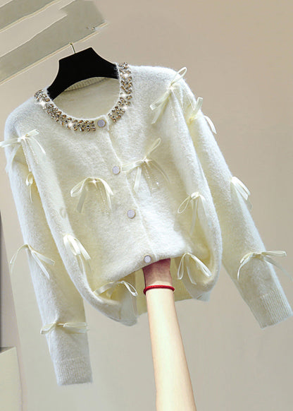 A Vintage Style Sweater with Delicate Timeless Details