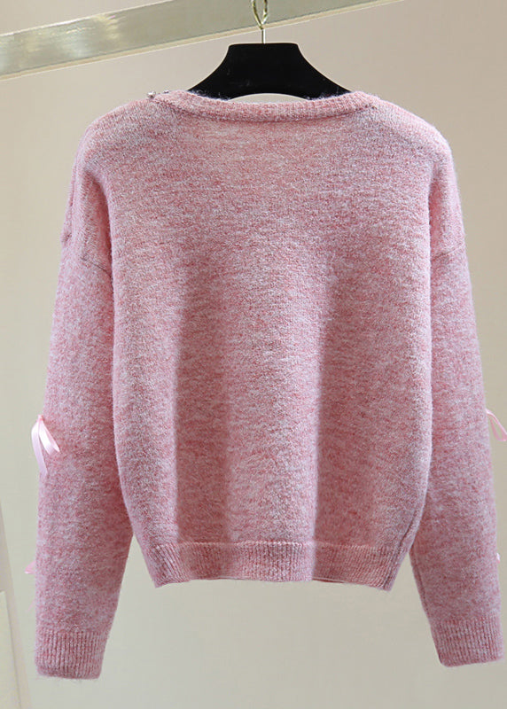 A Vintage Style Sweater with Delicate Timeless Details