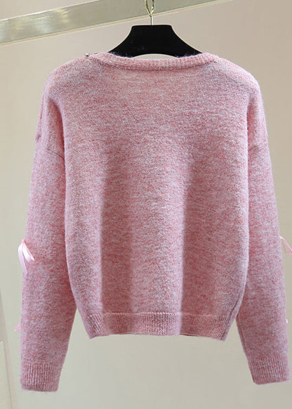 A Vintage Style Sweater with Delicate Timeless Details