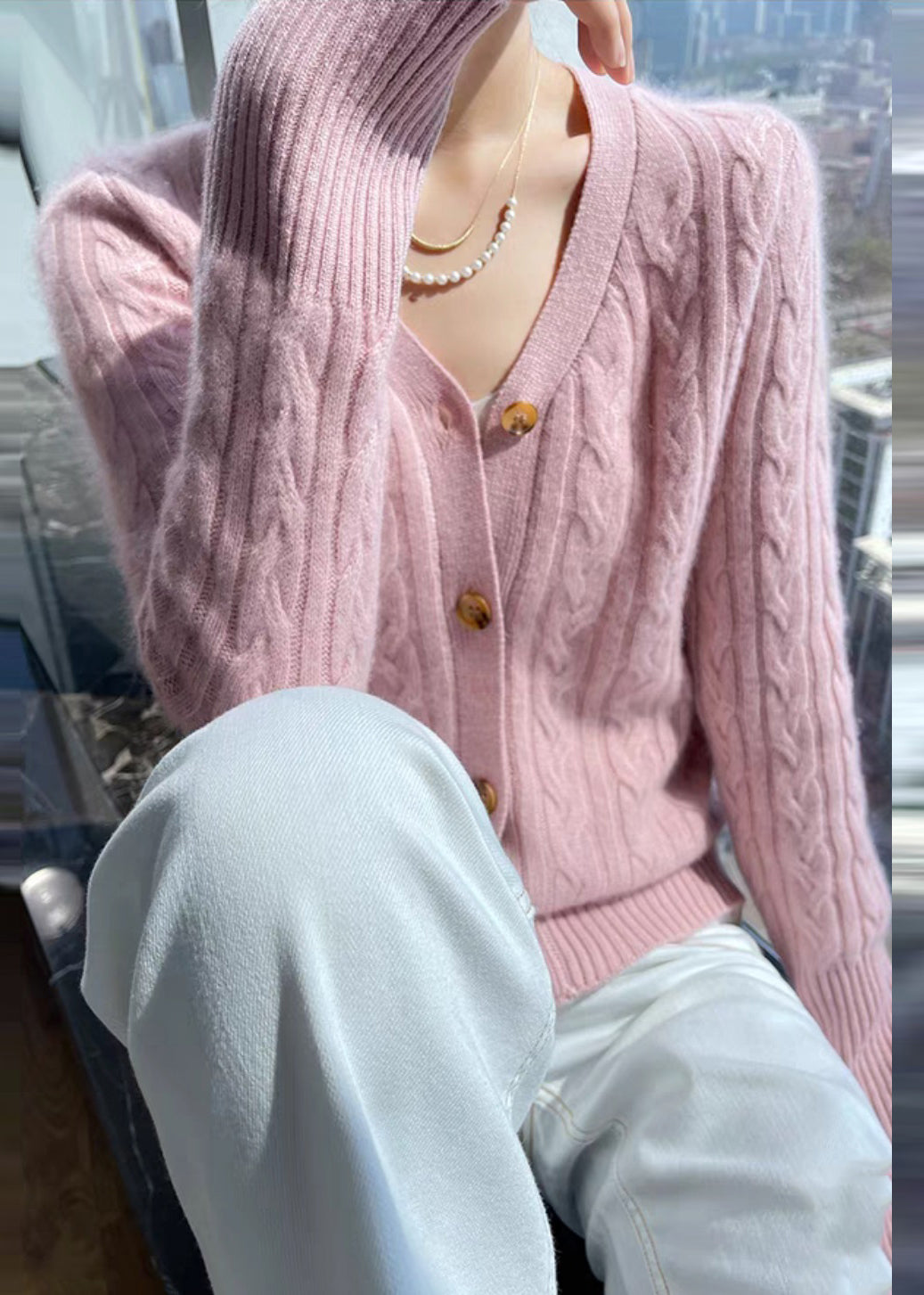 Sophisticated Cardigan with a Clean Classic Look