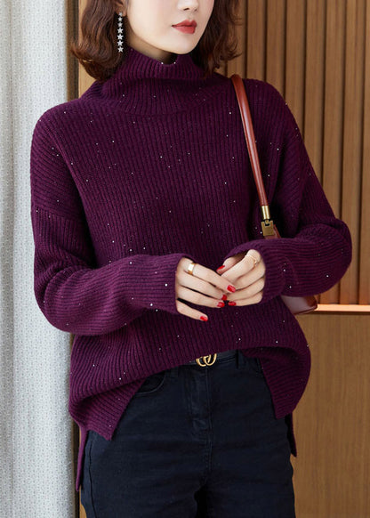 A Vintage Style Sweater with Delicate Timeless Details
