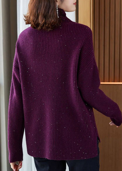 A Vintage Style Sweater with Delicate Timeless Details