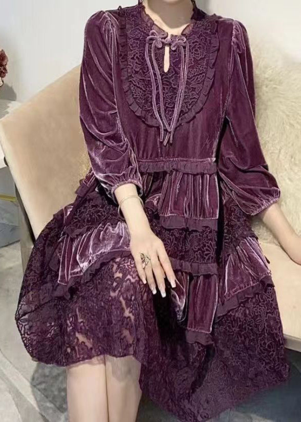 A Vintage Style Dress with Delicate Timeless Details