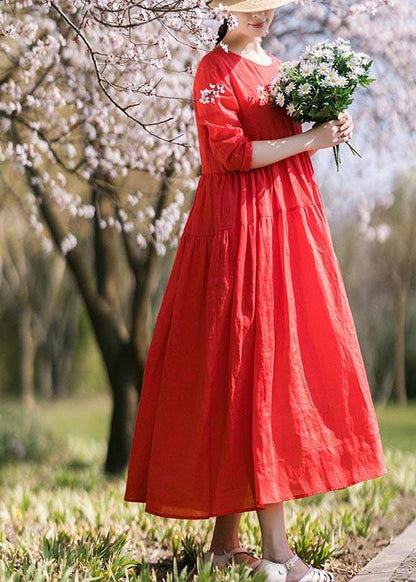 A Vintage Style Dress with Delicate Timeless Details