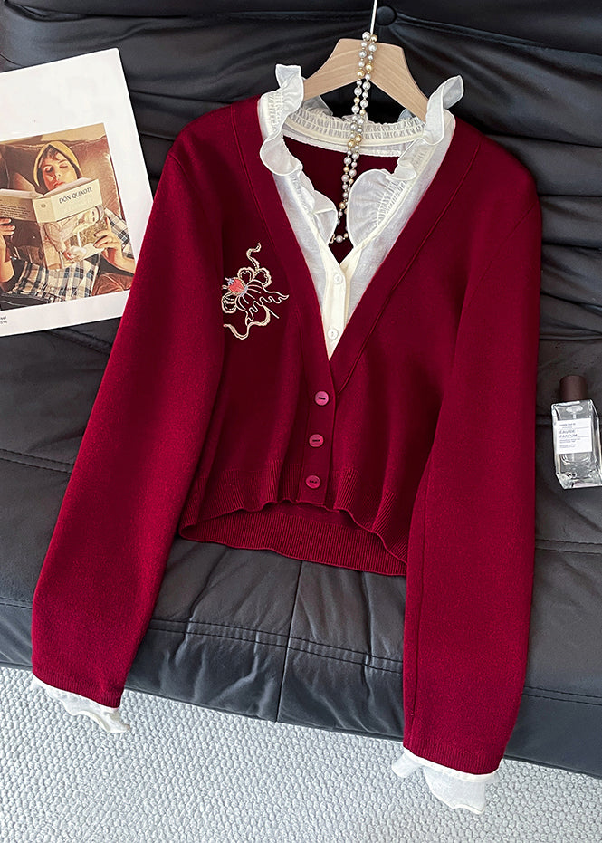 Vintage Inspired Sweater with a Contemporary Edge