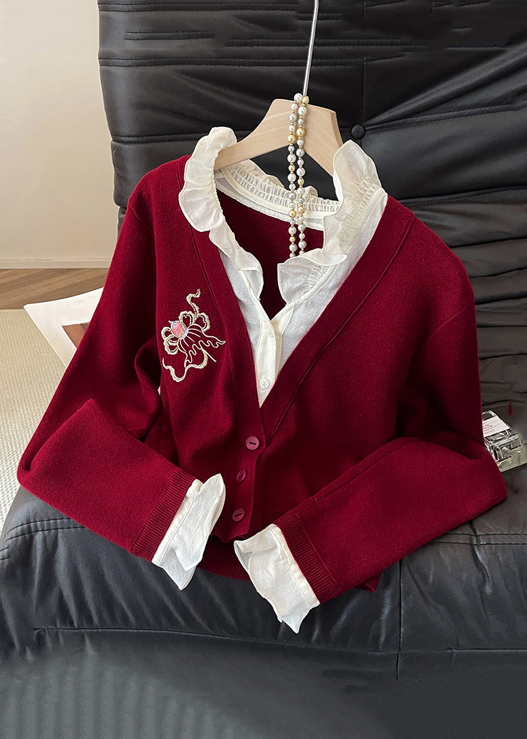 Vintage Inspired Sweater with a Contemporary Edge